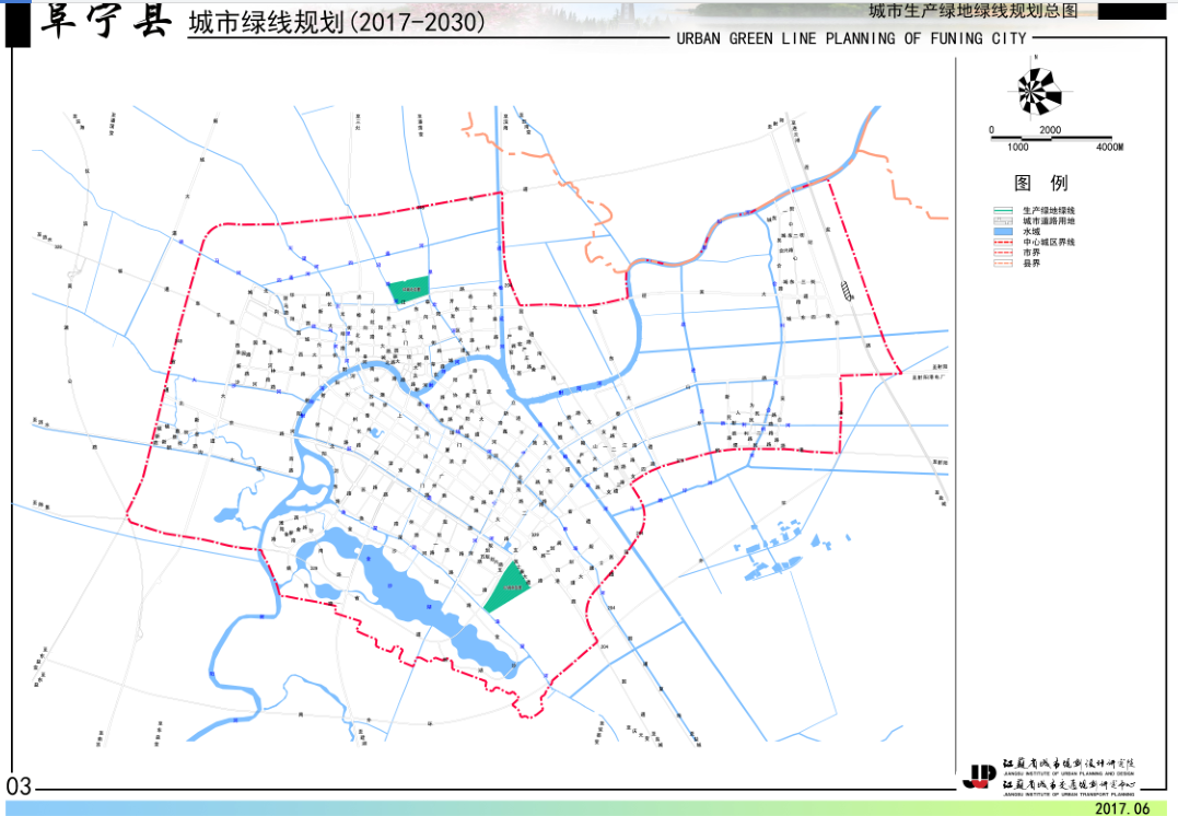 阜宁县城市绿线划定规划公示